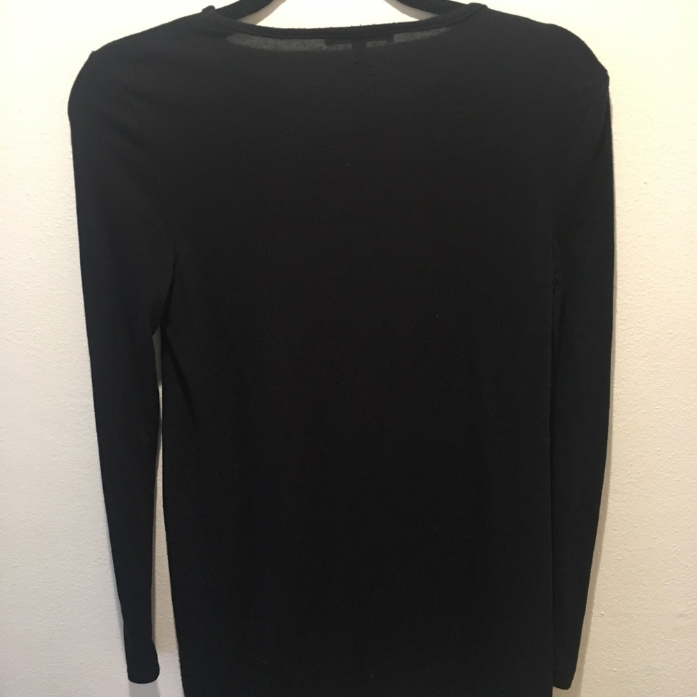 All black cotton tunic